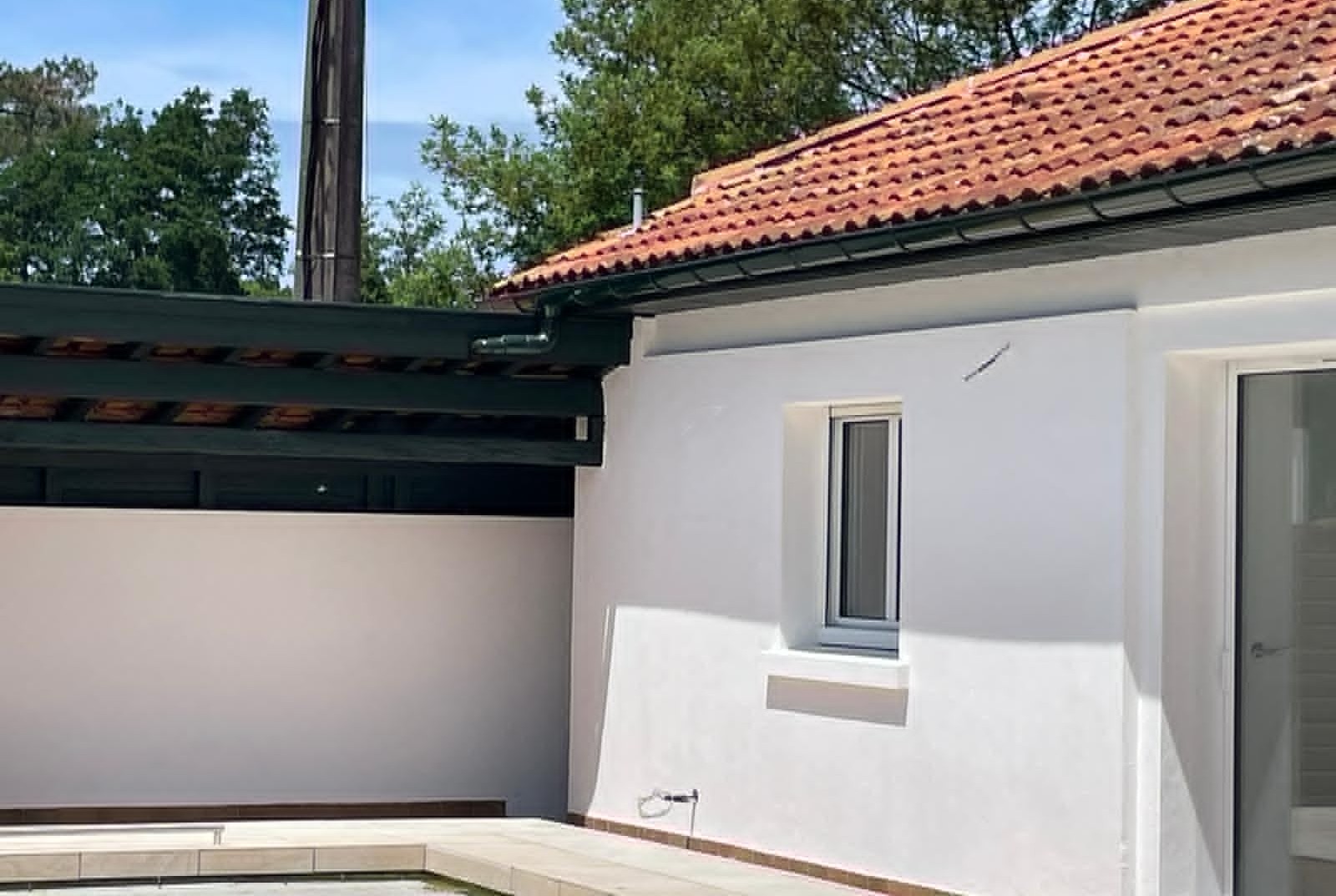 image de travaux peinture en exterieur